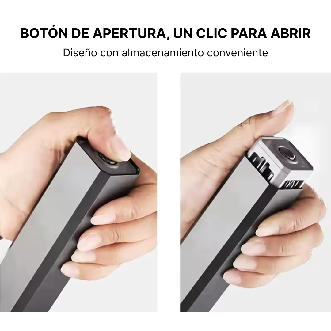 Kit de Destornilladores Portátil Multifuncional