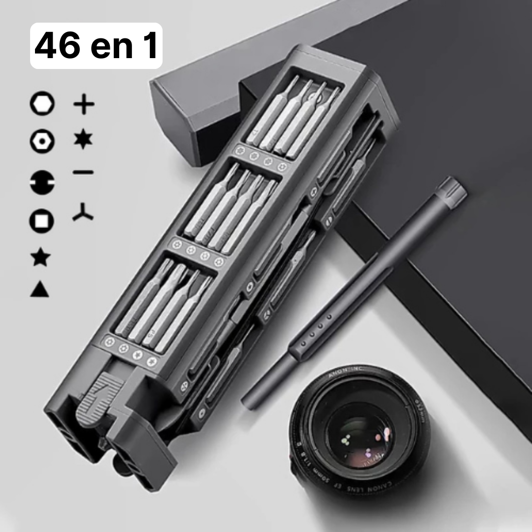 Kit de Destornilladores Portátil Multifuncional